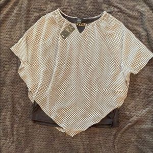 Polka dot dress shirt